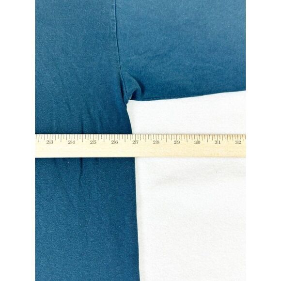 Vintage Harley Davidson Blue T-shirt Biker Motorcycle Texas Single Stitch - Picture 7 of 8